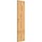 Ekena Millwork Framed Board-n-Batten Shutters w/Z-Bar, Rough Sawn Western Red Cedar, 21 1/2W x 84H, PR RBF06Z21X084RWR - alternate 2